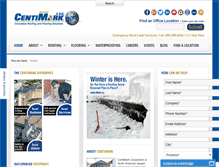Tablet Screenshot of centimarkltd.ca
